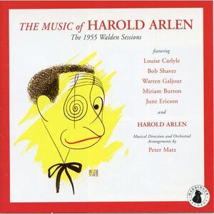 Harold Arlen - Music Of Harold Arlen: 1955 Walden Sessions  CD